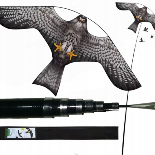 Odstraszacz PTAKÓW SZPAKÓW ORZEŁ LATAWIEC + MASZT FLAGOWY 6m